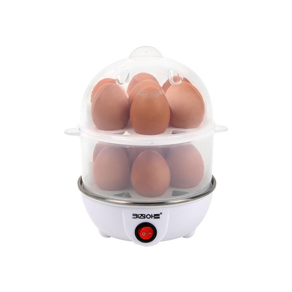 키친아트 계란찜기 2단 에그 달걀 전기 찜기 멀티 스텐 쿠커 E352M